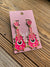 Brianna Cannon Pink Guitar Earrings