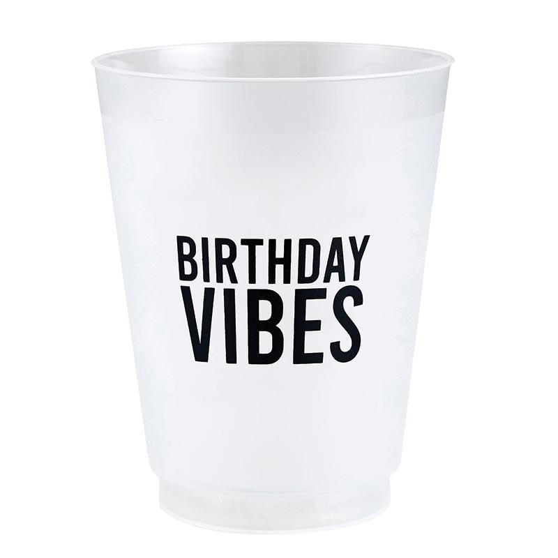 Birthday Vibes Cups
