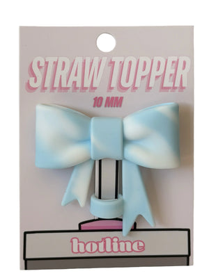 Bow Straw Toppers