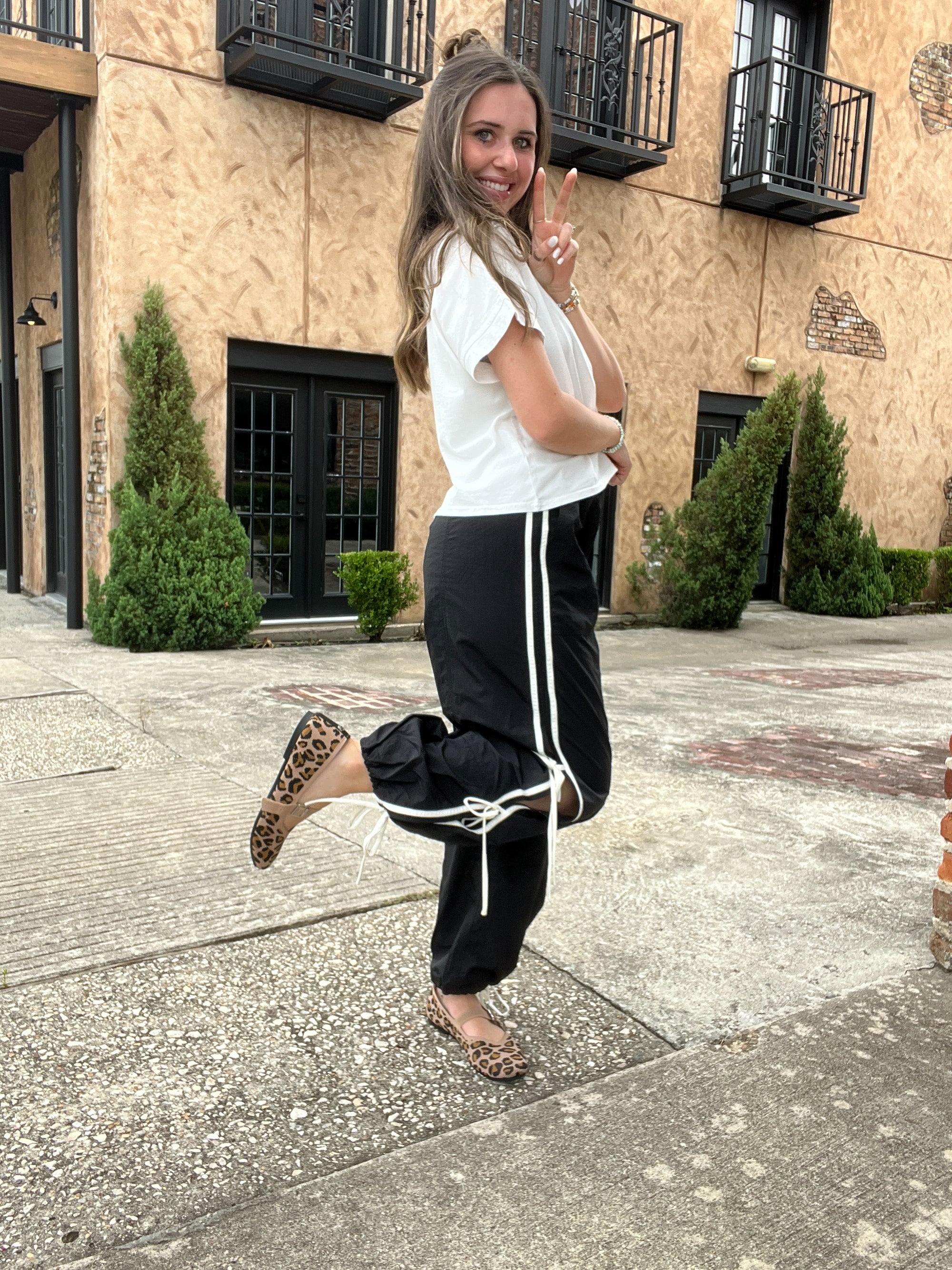 Bow Track Pants