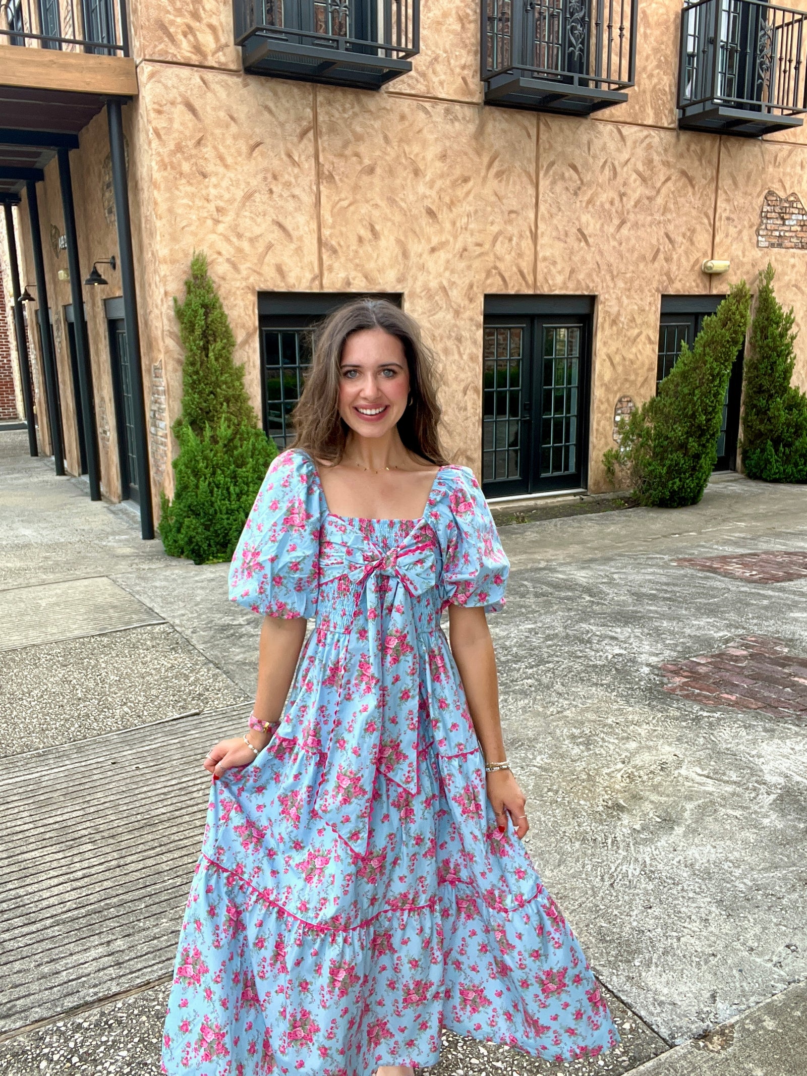 Wonderful Thoughts Bow Dress