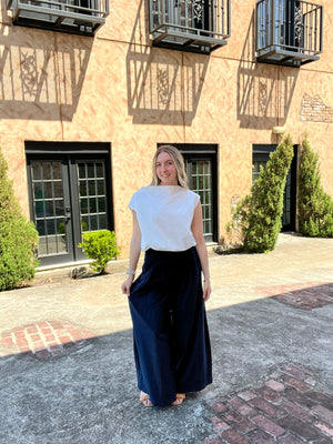 Sea Breeze Wide-Leg Trouser