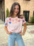 Queen of Sparkles Light Pink Multi Shell Tee