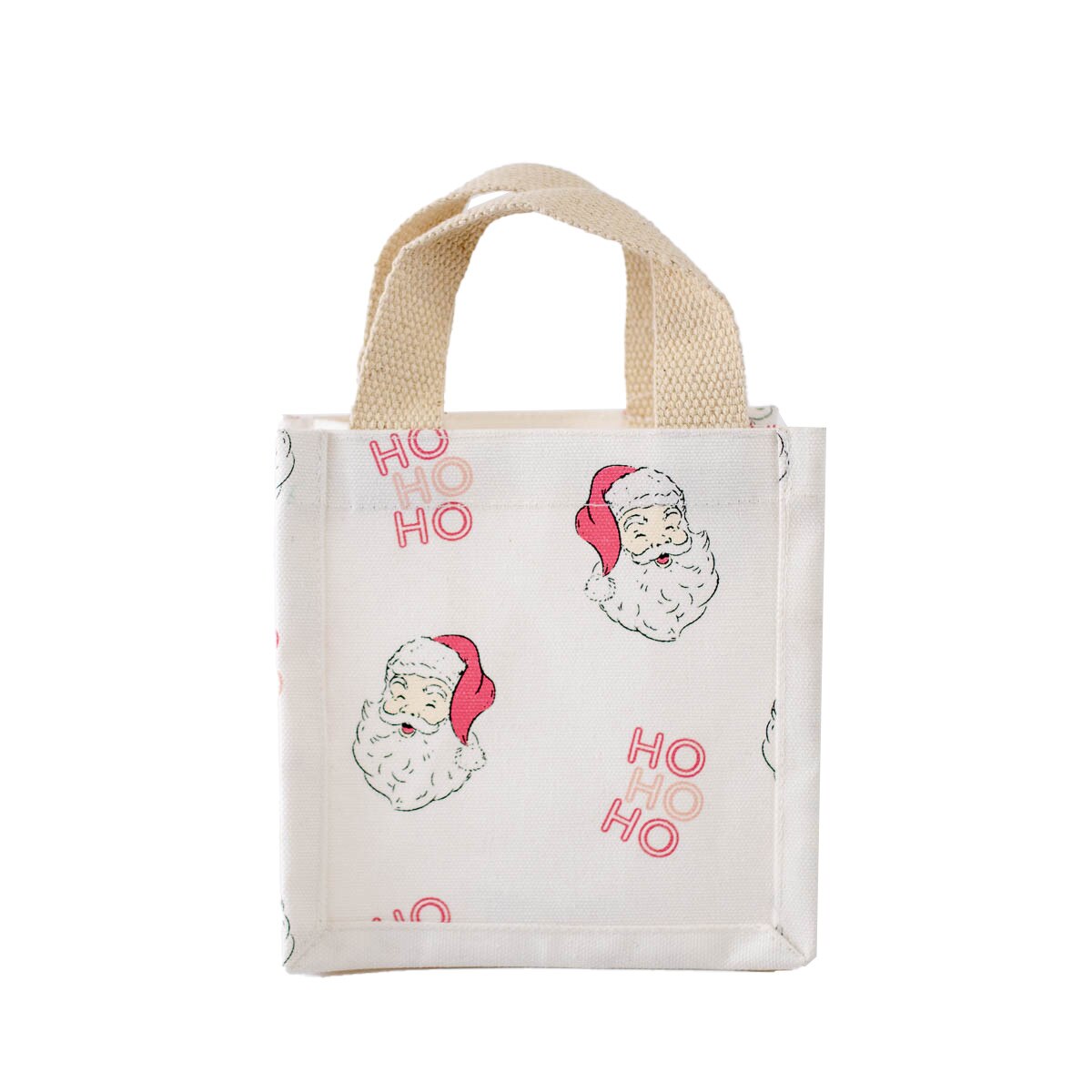 Ho Ho Ho Santa Mini Gift Tote