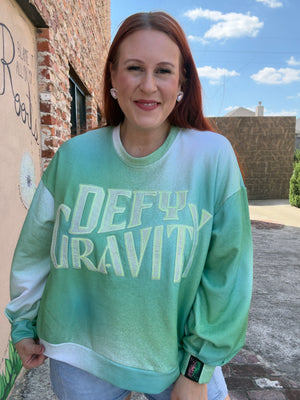 Queen of Sparkles Licensed 'Defy Gravity' Sweatshirt