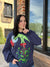 Queen of Sparkles Grinch Mistletoe Hand Sweatshirt