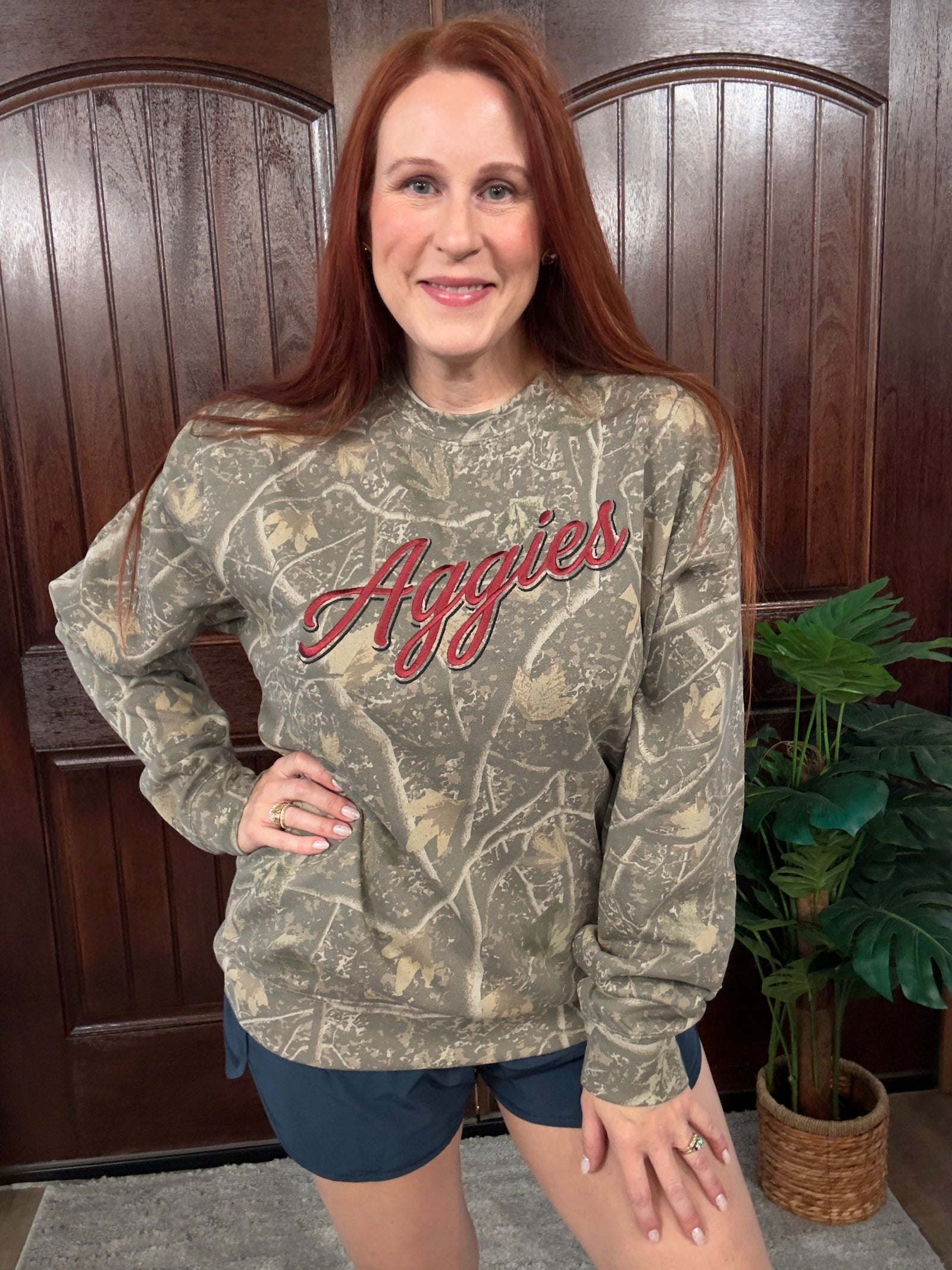 Deadwood Camo Aggies Sweatshirt