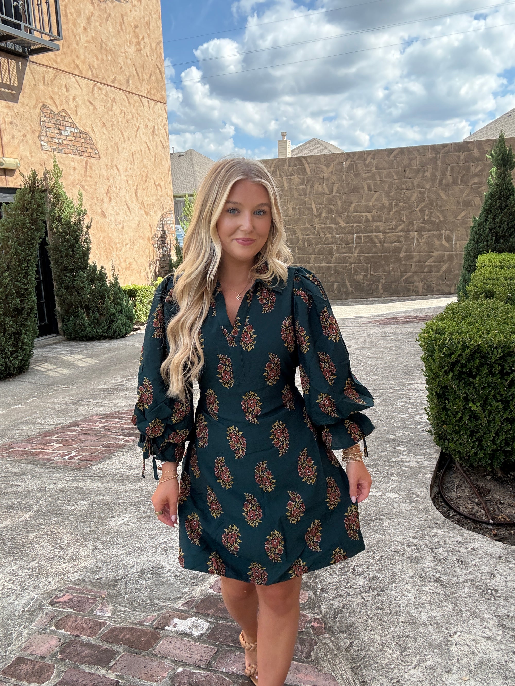 The Forest Flutter Dress