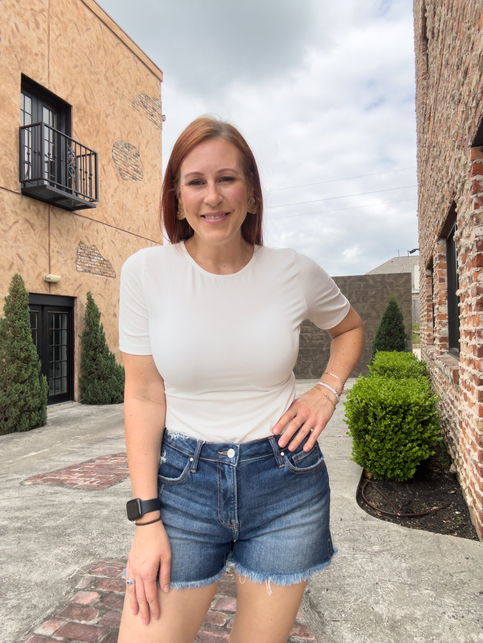 Becca Mid Rise Shorts