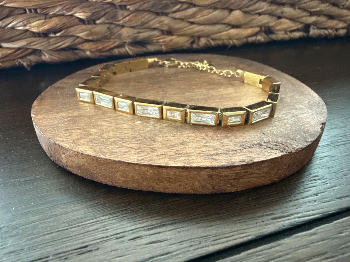 The Geo Tennis Bracelet