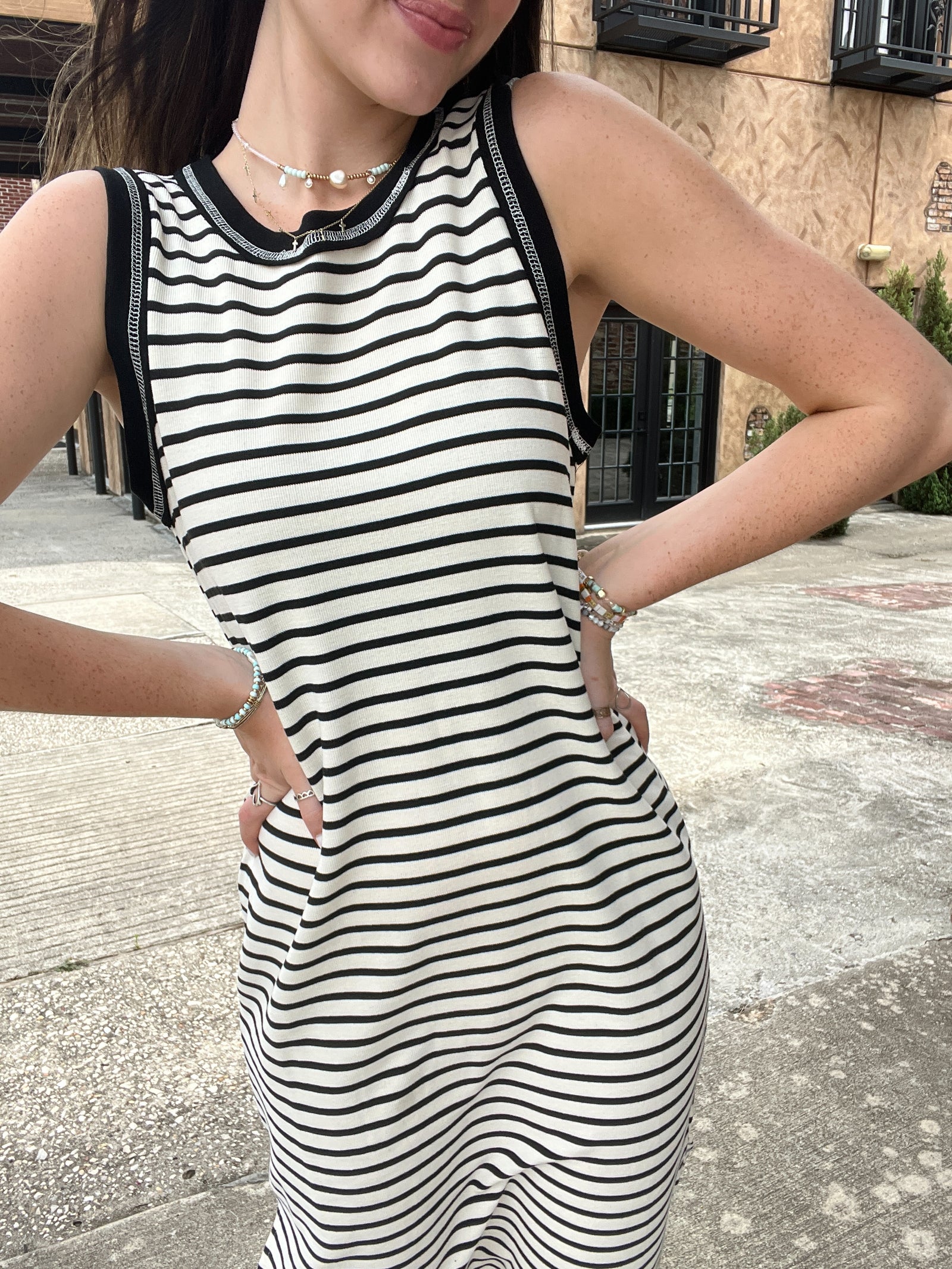 City Stroll Maxi Dress