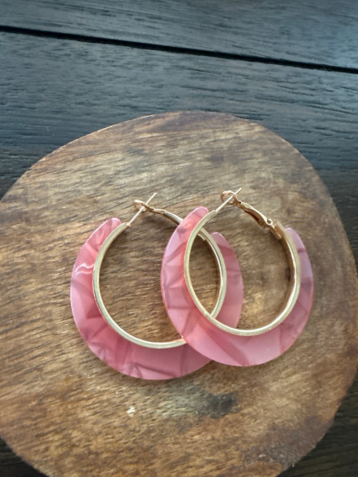 Pop of Color Hoop