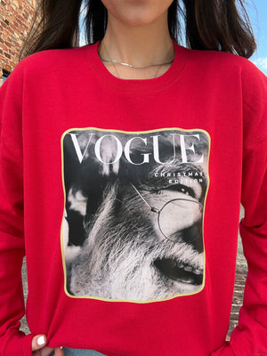 Vogue Santa Sweatshirt