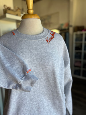 Vintage Stitched Crewneck Sweatshirt