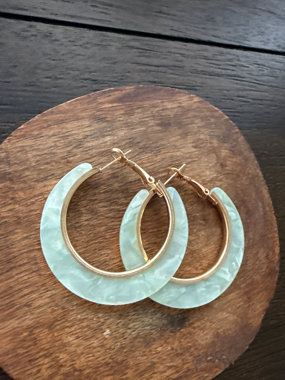 Pop of Color Hoop