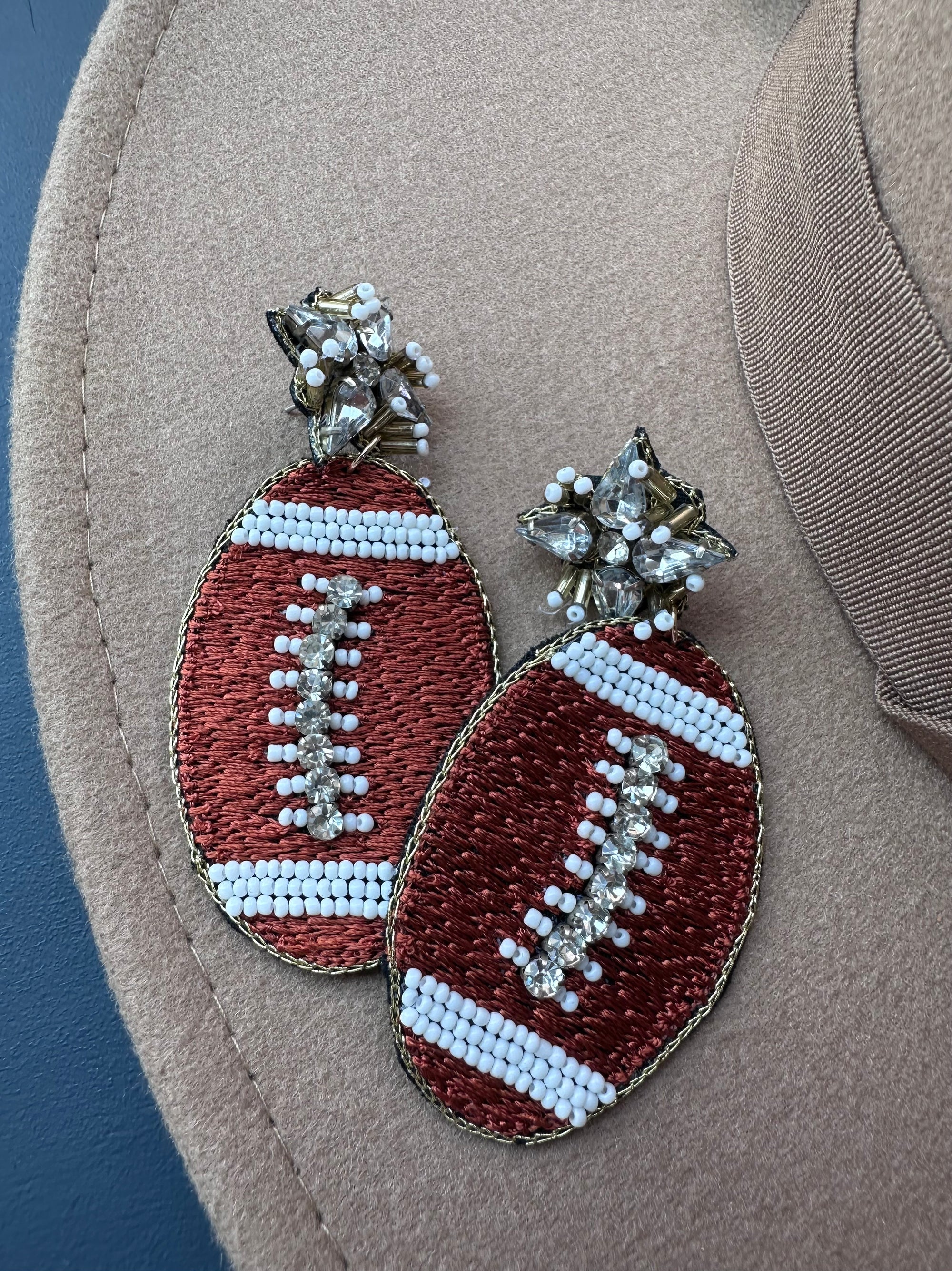 Football Earrings