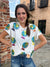 Queen of Sparkles White Globe Tee