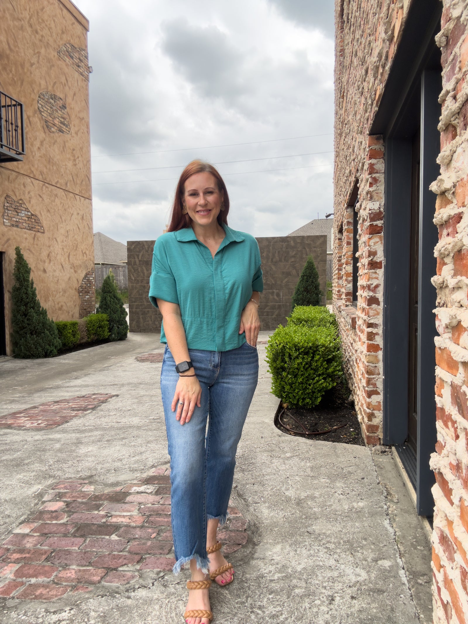 Chloe High Rise Fray Jeans