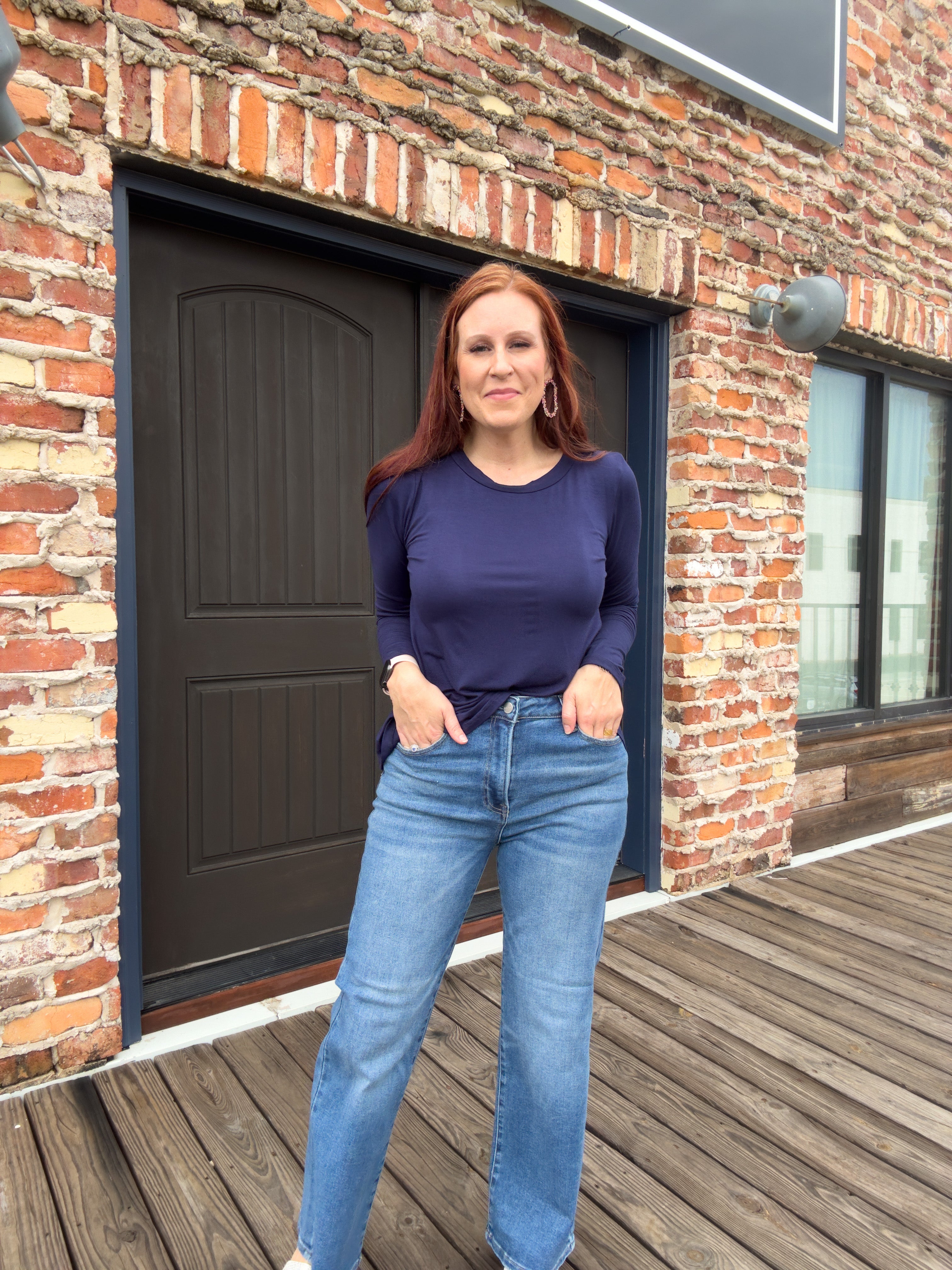 Chrissy Straight Leg Jeans - Addy & Ry Boutique Chrissy Straight Leg Jeans - Addy & Ry Boutique
