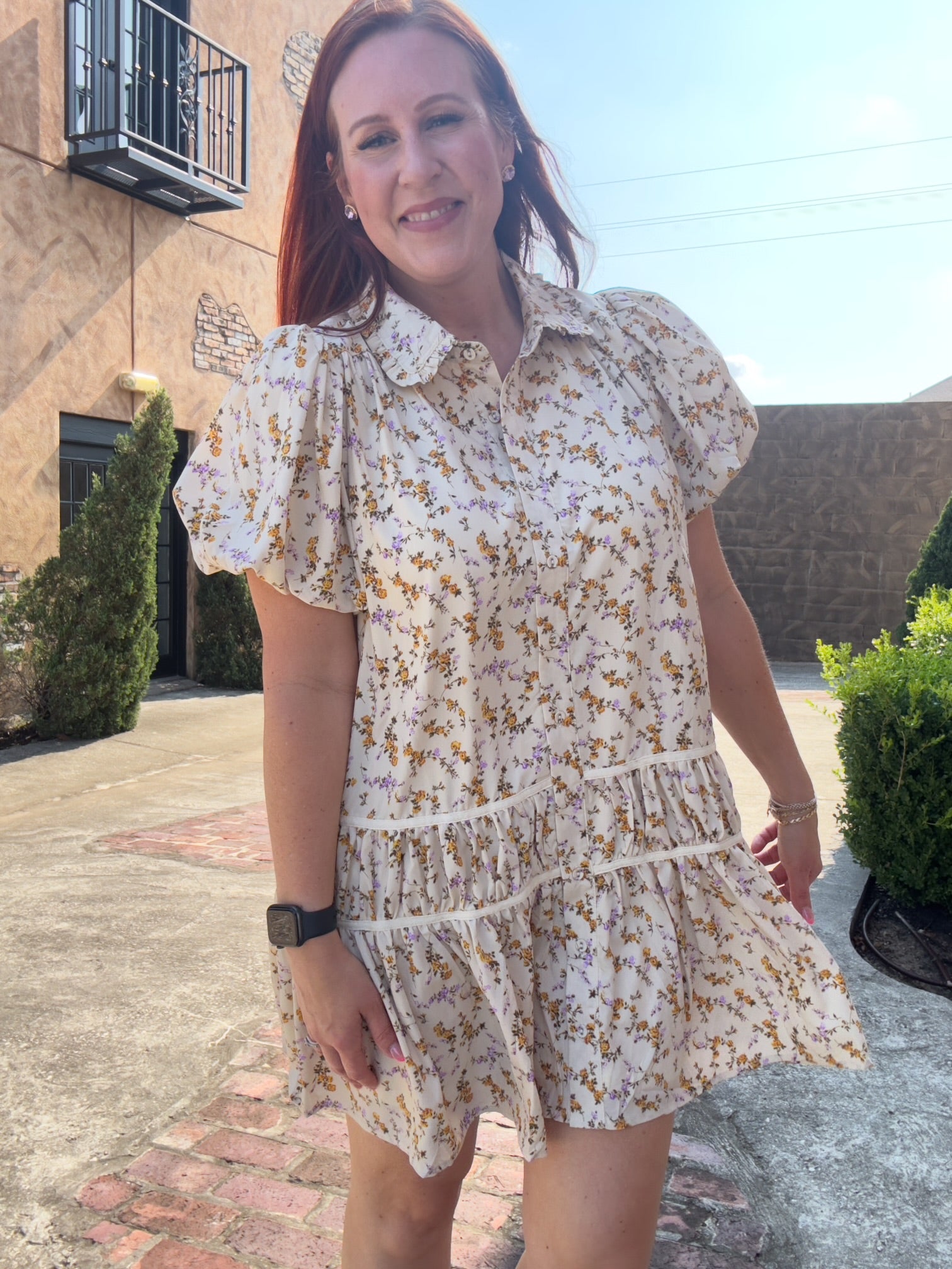 Sweet Floral Dress