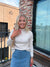 The Pearl Mock Neck Top