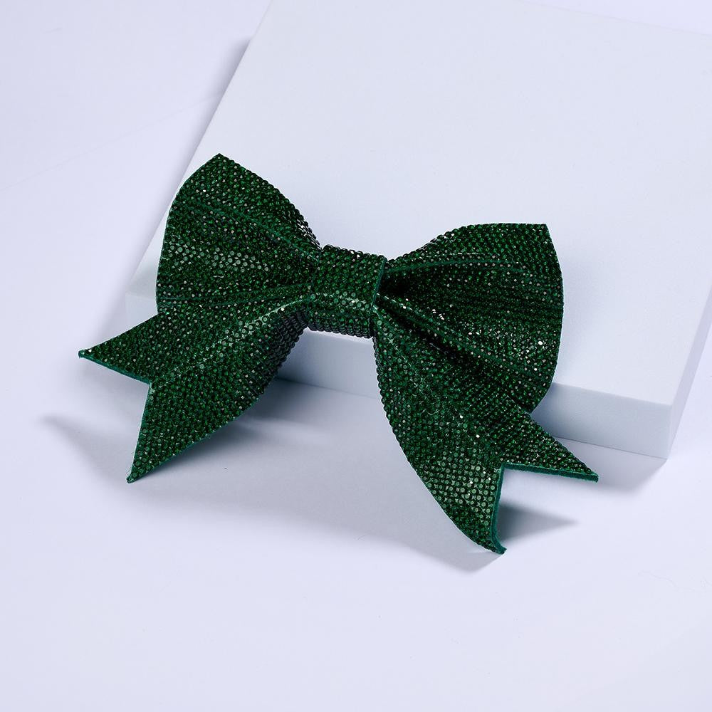 Green Shimmer Bow