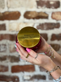 Capri Royal Gem Candle- Sugared Spice Twist