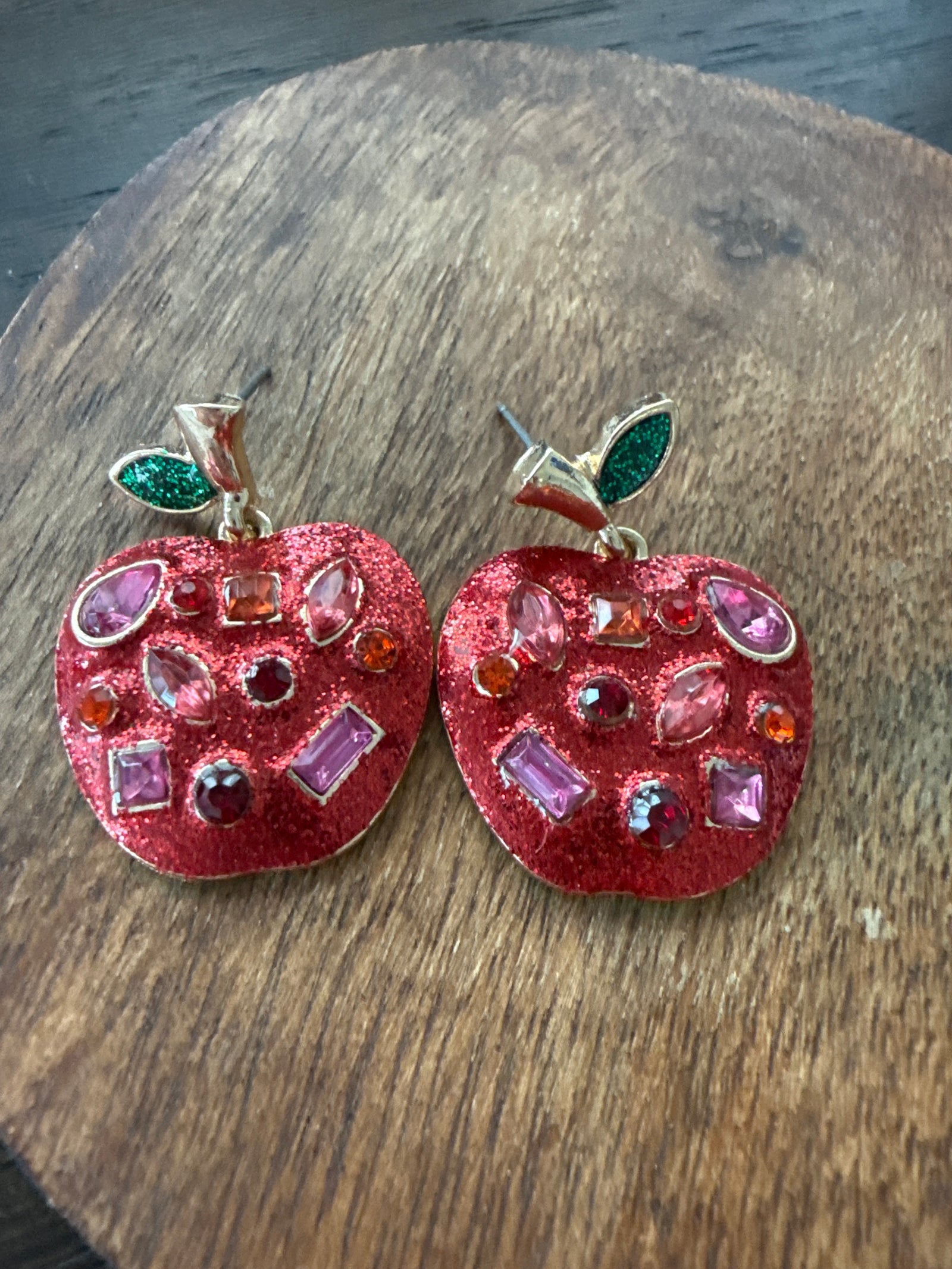 Apple A Day Earrings