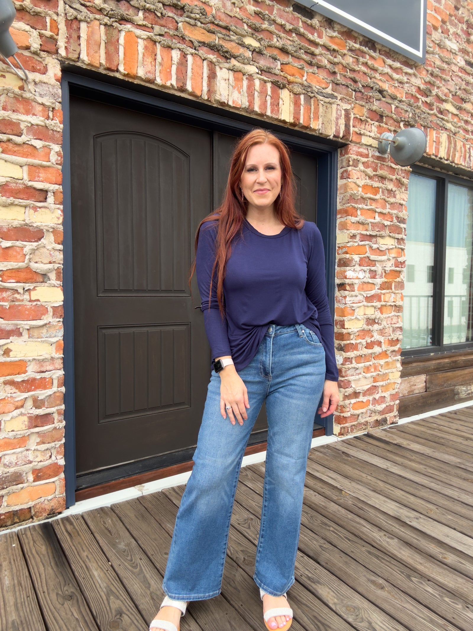 Chrissy Straight Leg Jeans