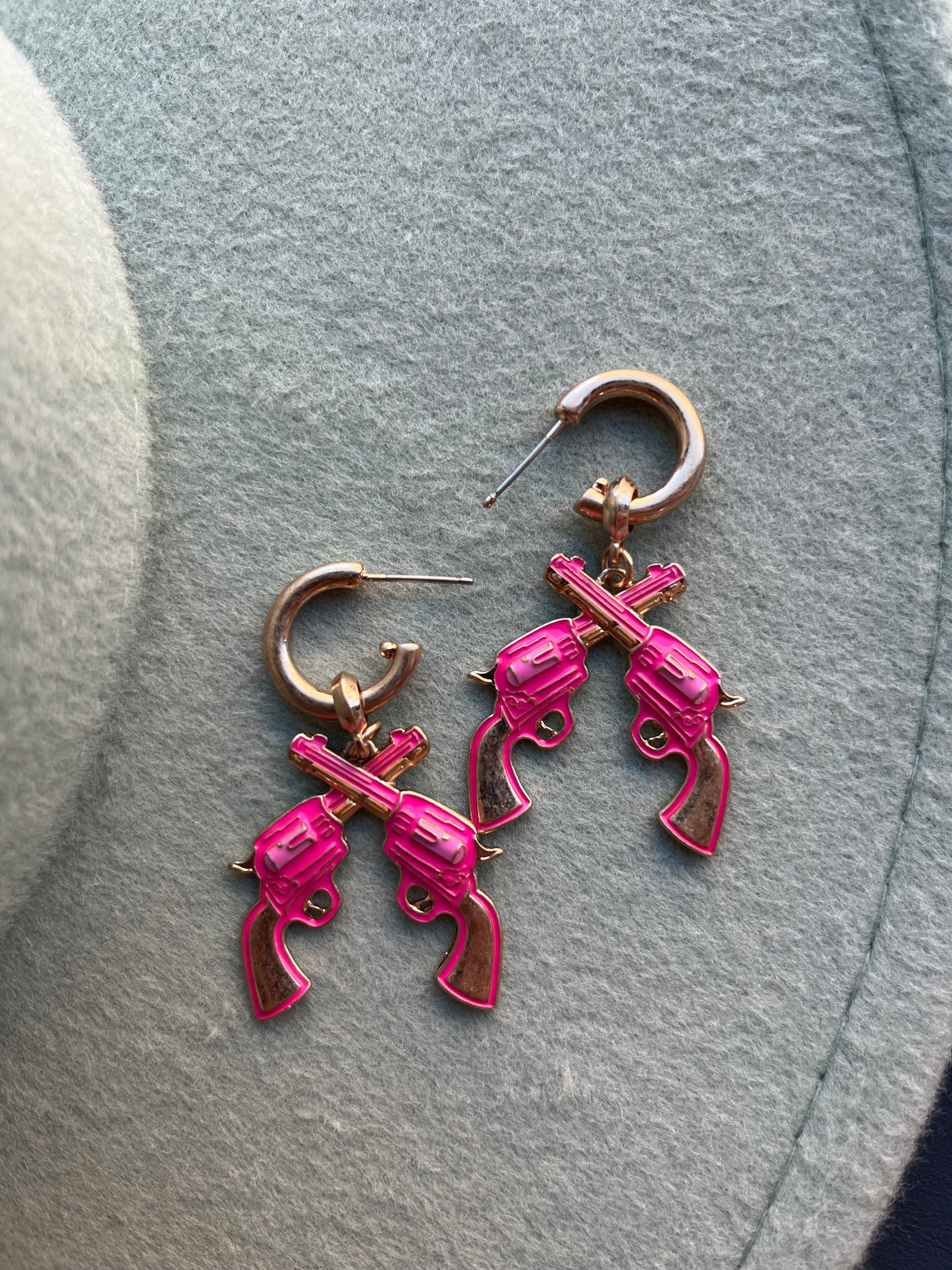 Rodeo Revolver Earrings