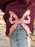 Floral Bow Sweatshirts