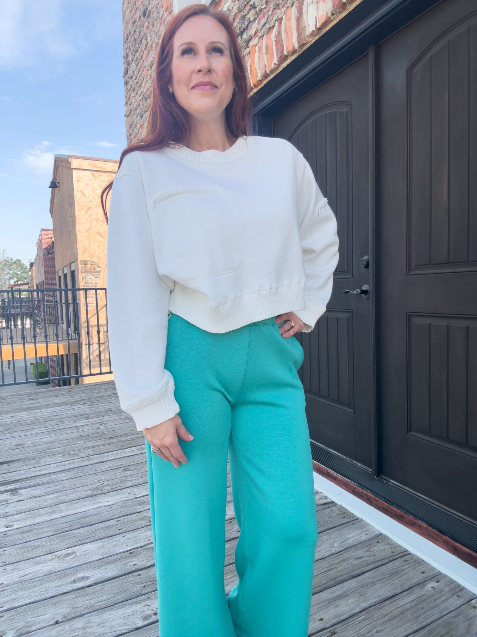 Caribbean Cloud Flare Pant