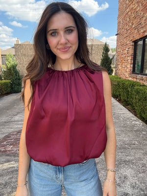 Satin Stitches Blouse