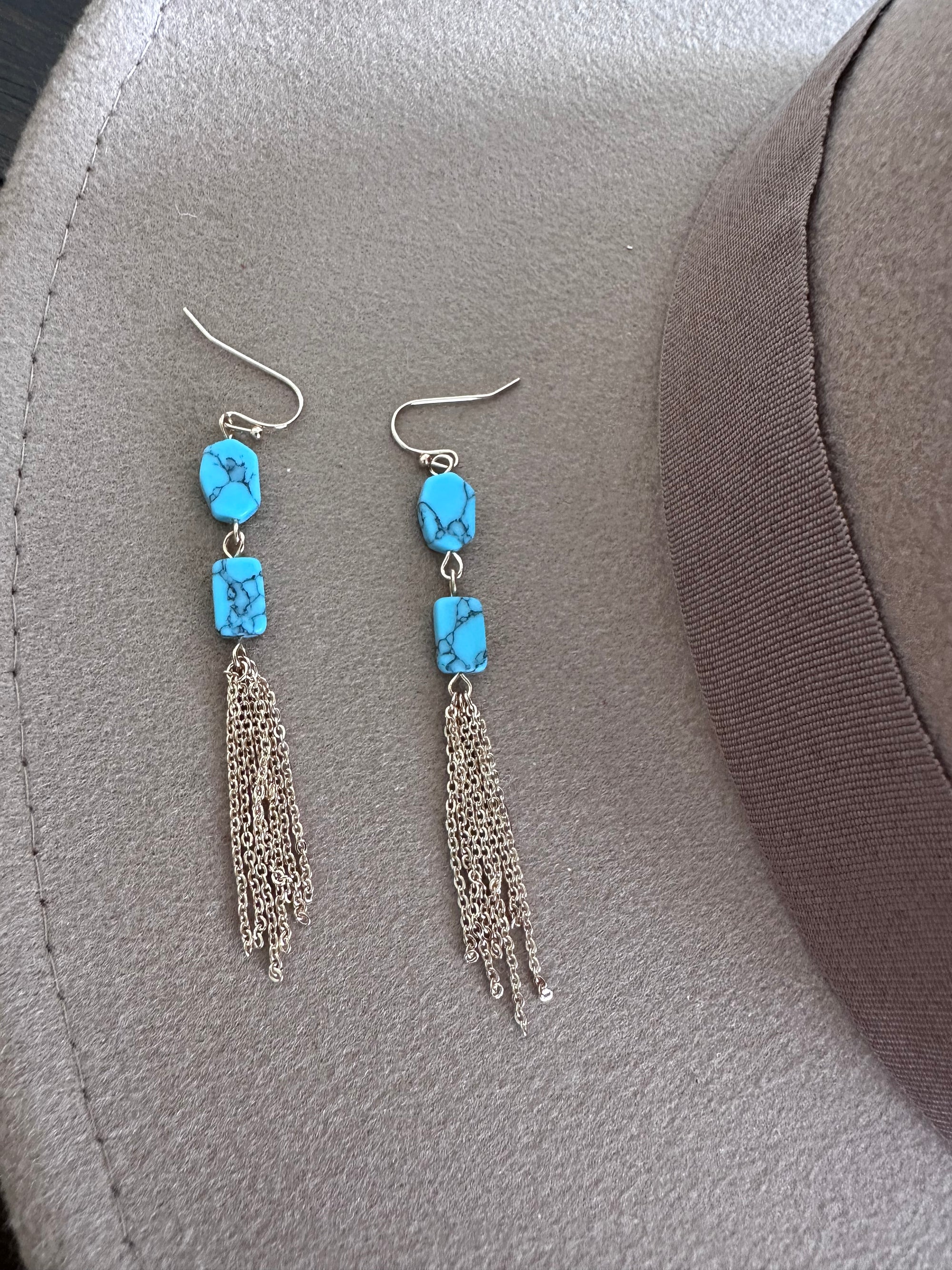 Turquoise Drop Earrings