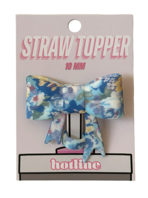 Bow Straw Toppers