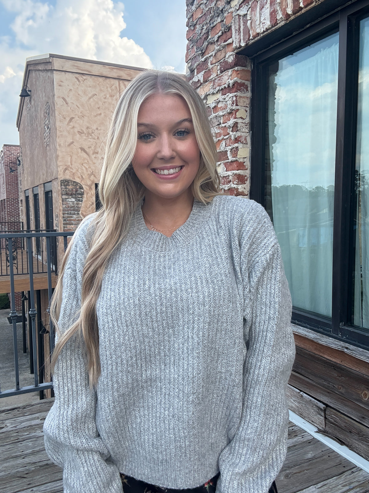 The Heather Sweater