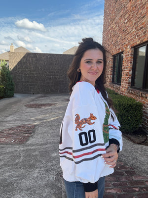 Queen of Sparkles Clark Griswold Jersey Sweatshirt