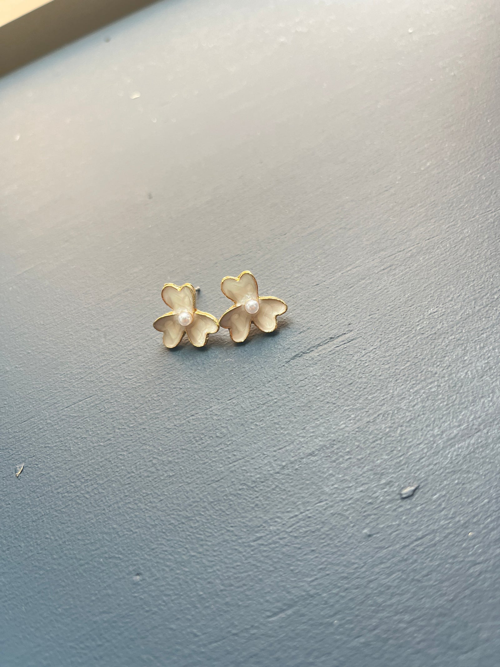 Pearl Flower Earrings