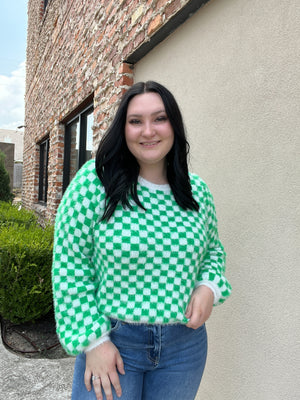 Checkered Sweater