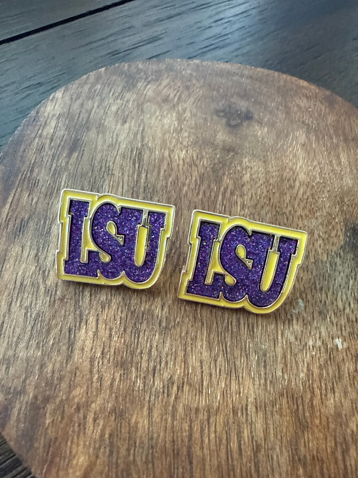 LSU Stud Earrings