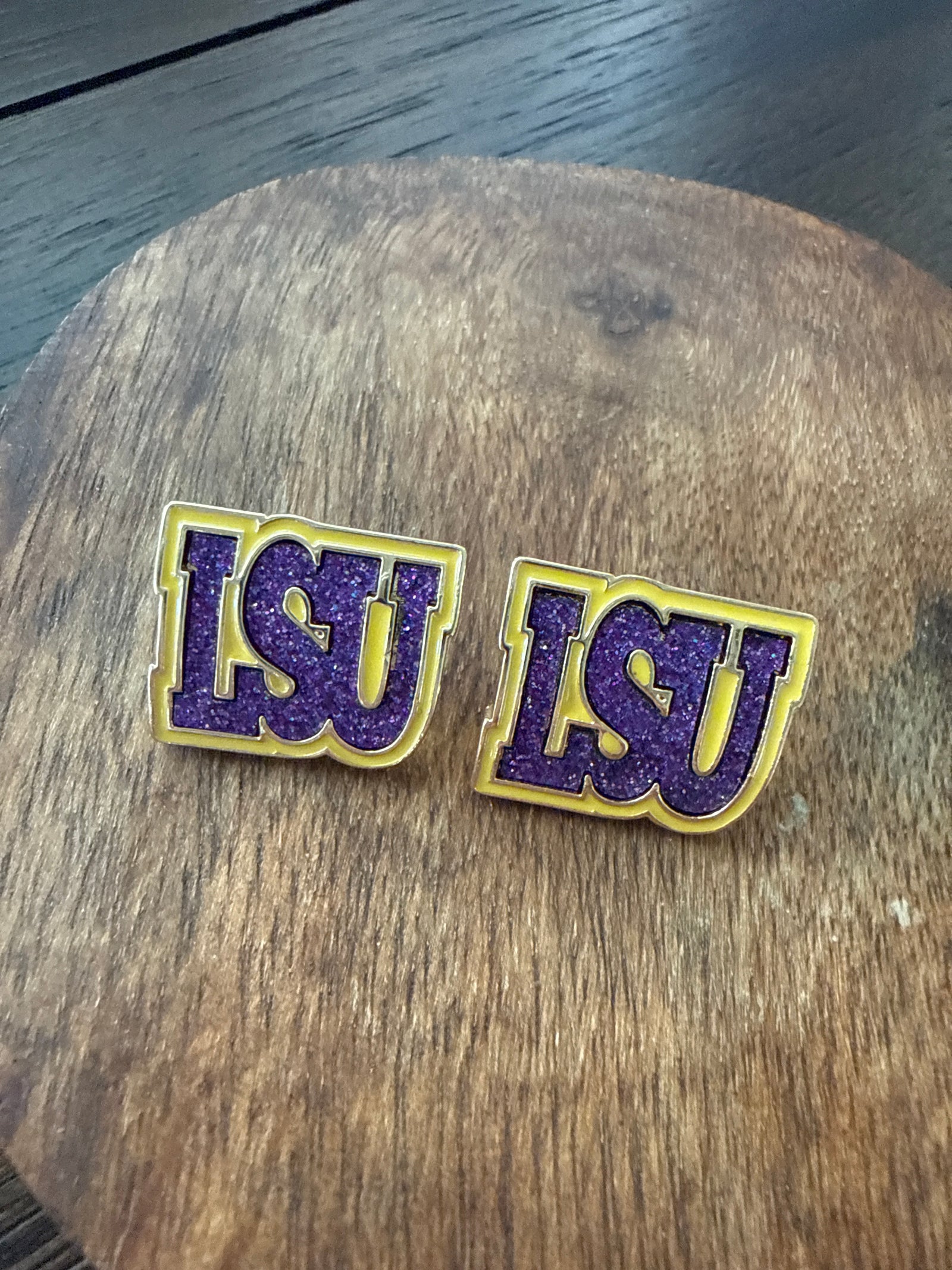 LSU Stud Earrings