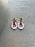 Lucky Stars Horseshoe Earrings