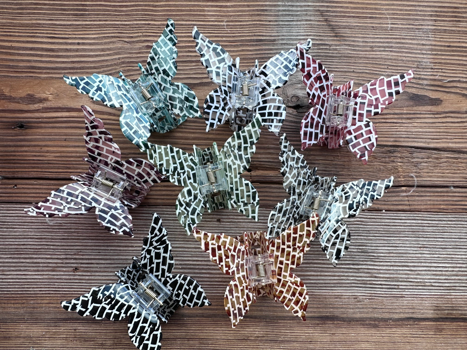 Mosiac Butterfly Clip