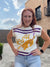 Queen of Sparkles LSU Short Sleeve Top