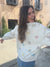 Queen of Sparkles Multi Crayon & Doodle Sweatshirt