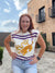 Queen of Sparkles LSU Short Sleeve Top