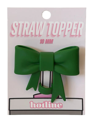 Bow Straw Toppers