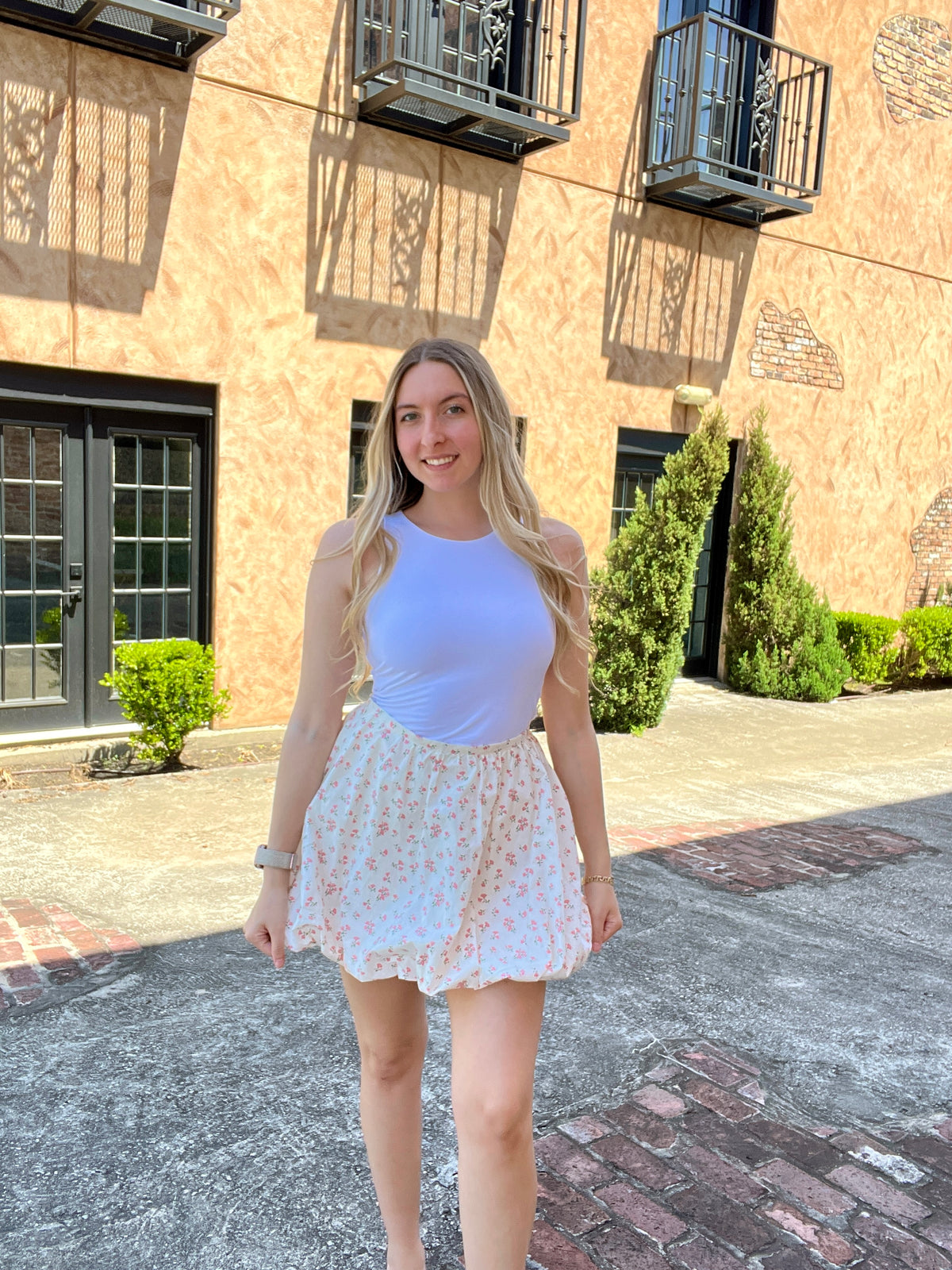 Peony Bloom Skirt
