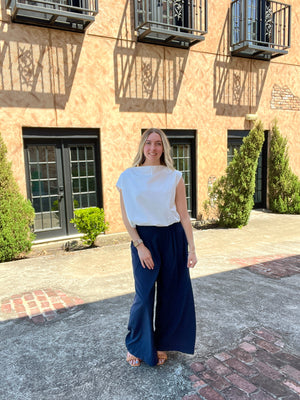 Sea Breeze Wide-Leg Trouser