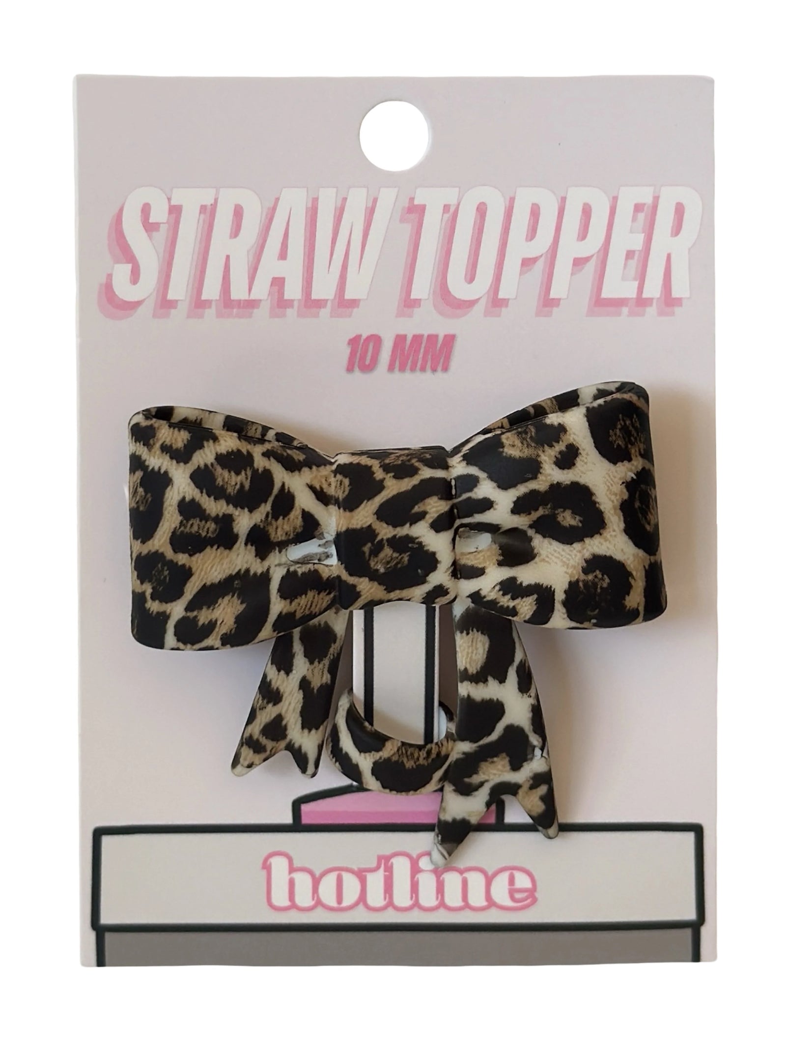 Bow Straw Toppers